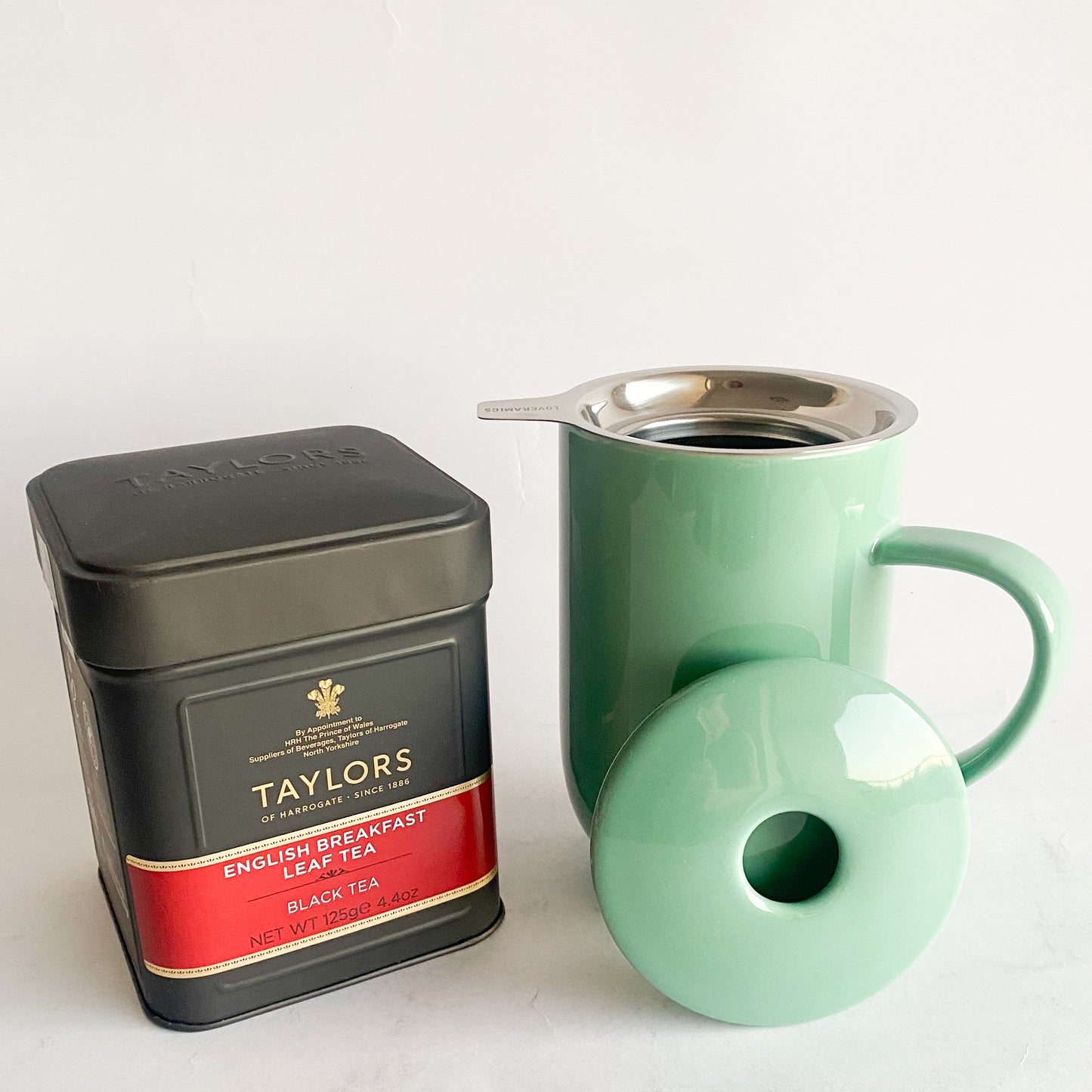 Set Gift Te Breakfast Taylor + Taza infusor Loveramics