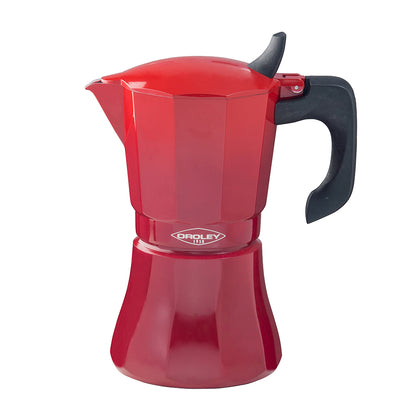 Cafetera Roja Oroley 6 tazas